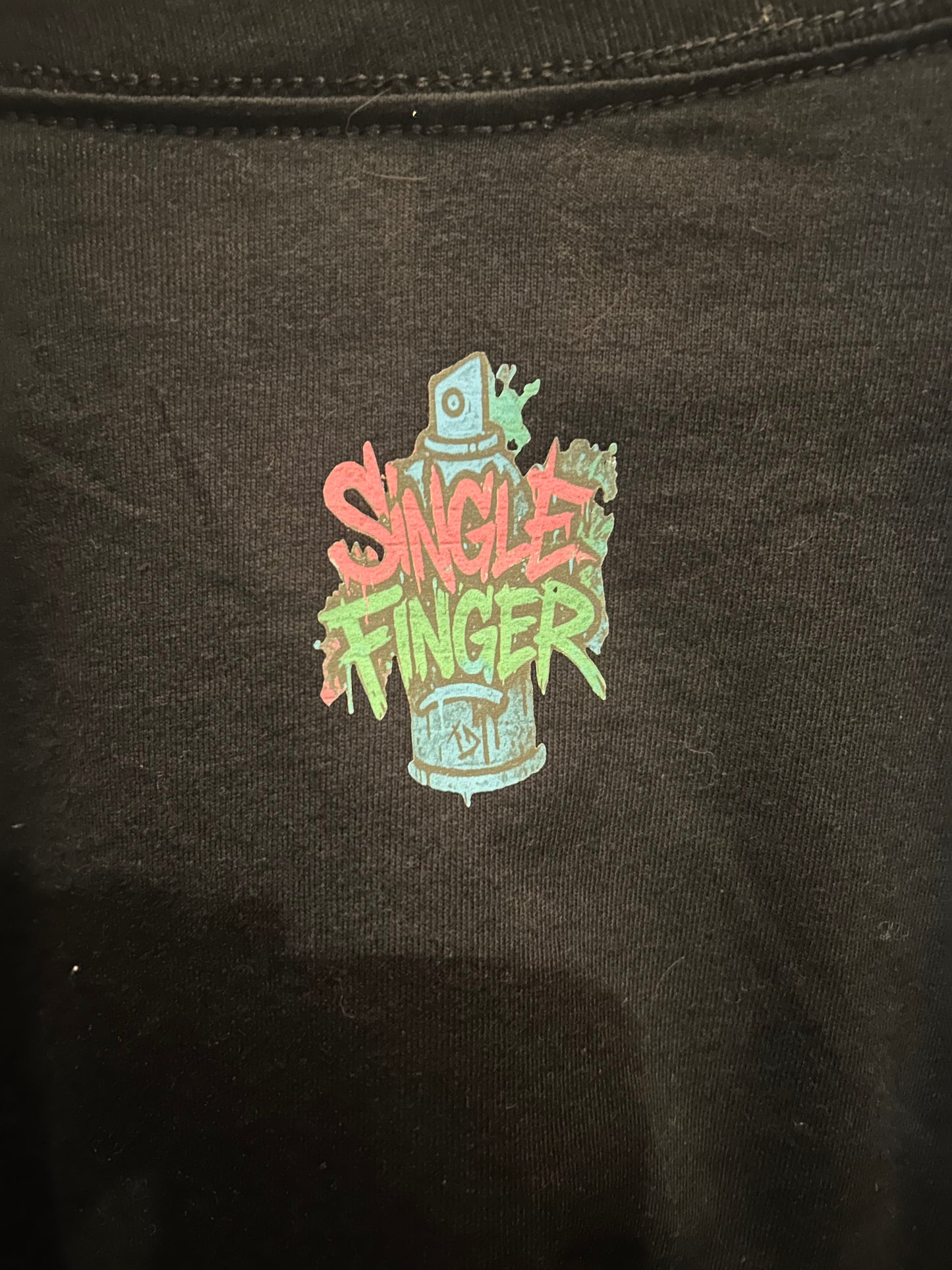 Men’s Rice Road long sleeve black T-shirt size XXL