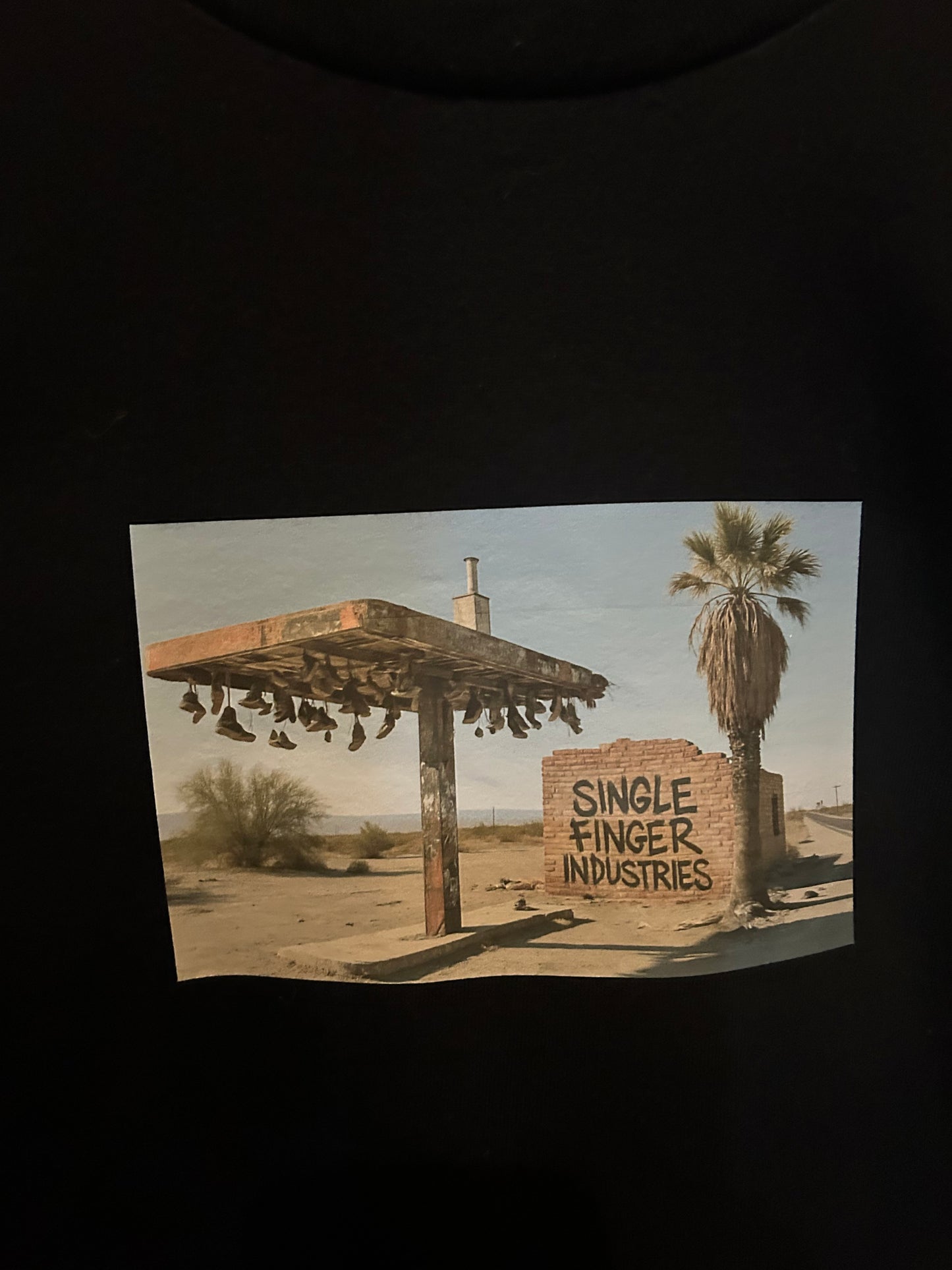 Men’s Rice Road long sleeve black T-shirt size XXL