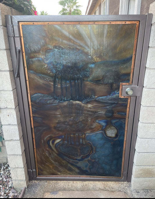 Custom Metal Steel Art Home Gate Panels