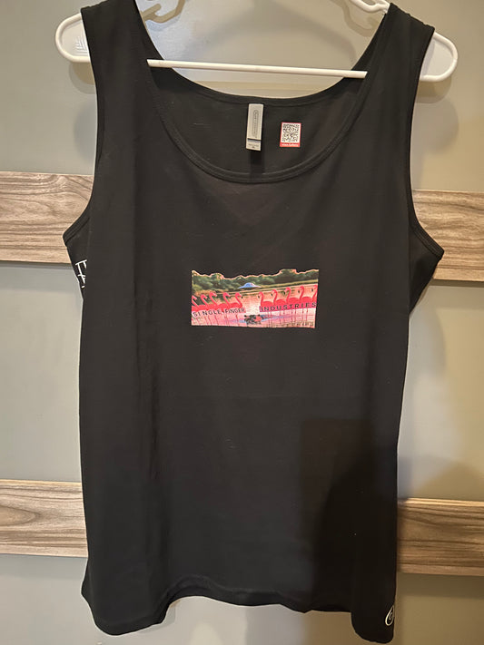 Rad SF1 Flamingos  UFO and Hippo tank top