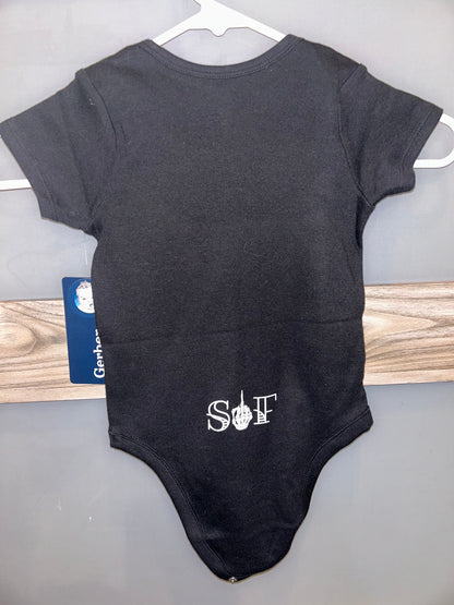 12-18 M single finger industries baby onesie